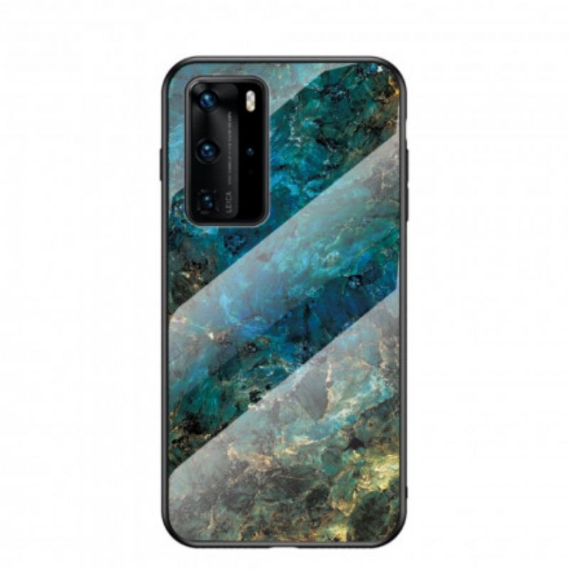 Capa Para Huawei P40 Pro Vidro Temperado De Cores Premium