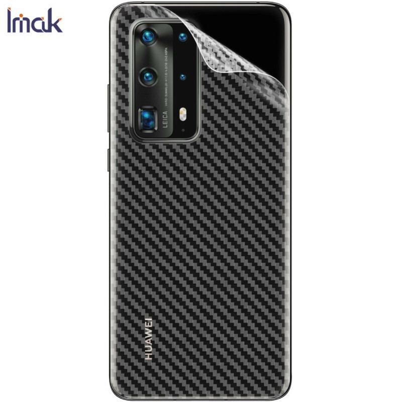 Película Traseira Para Huawei P40 Pro Carbon Style Imak