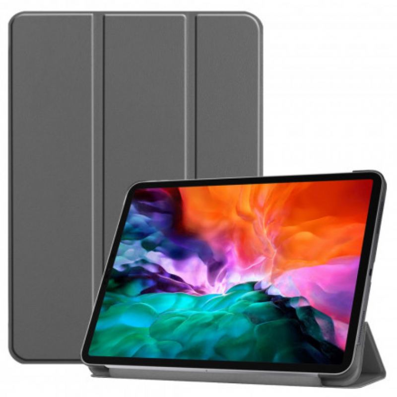 Capa De Celular Para iPad Pro 12.9" (2021) Dobra Tripla Clássica