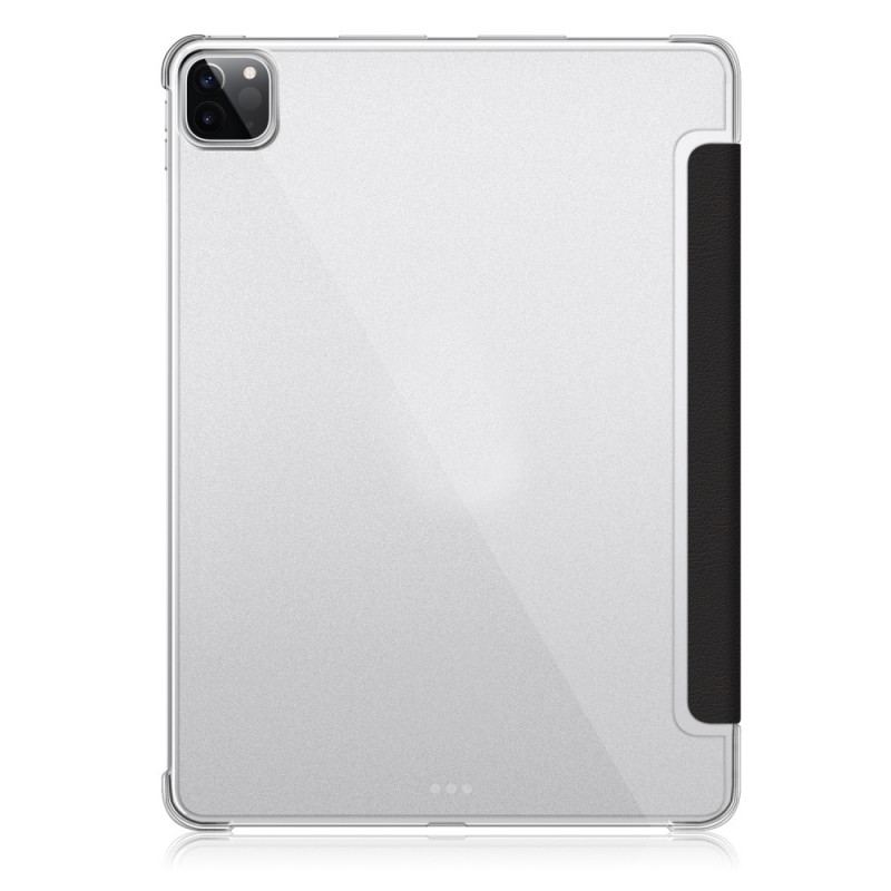 Capa De Celular Para iPad Pro 12.9" (2021) Não Toque Nas Costas Transparentes