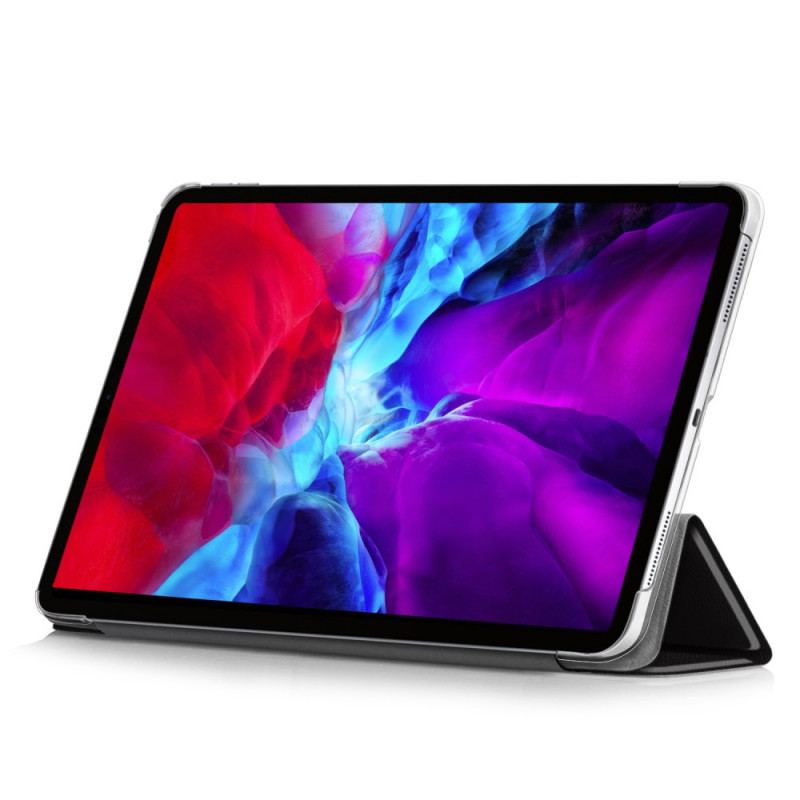 Capa De Celular Para iPad Pro 12.9" (2021) Não Toque Nas Costas Transparentes