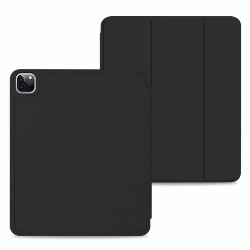 Capa De Celular Para iPad Pro 12.9" (2021) Suporte Para Caneta Com Três Dobras