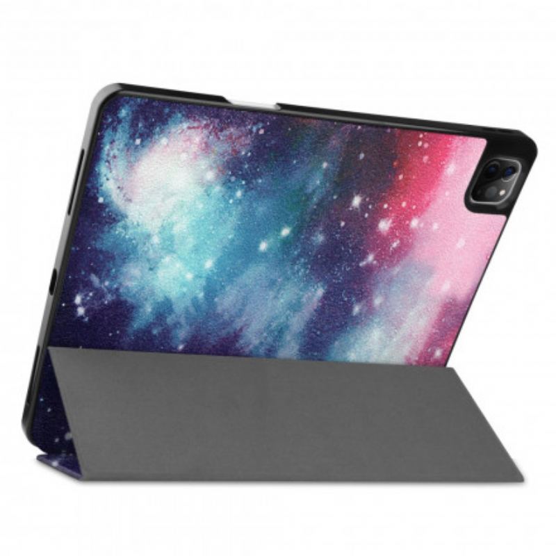 Capa De Celular Para iPad Pro 12.9" (2021) Suporte Para Caneta Espacial