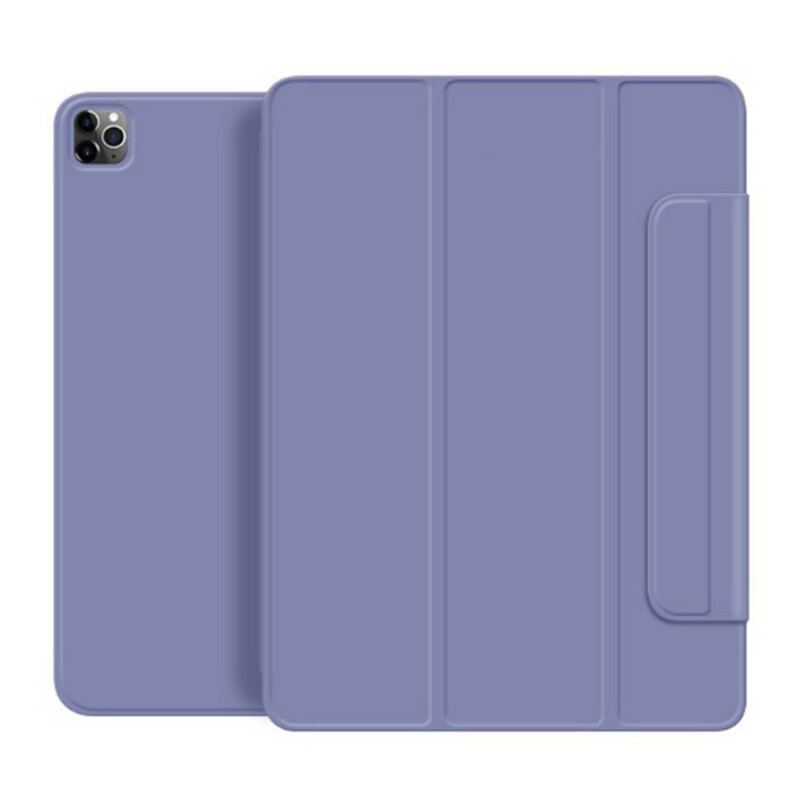 Capa Flip Para iPad Pro 12.9" (2021) Couro Napa Falso