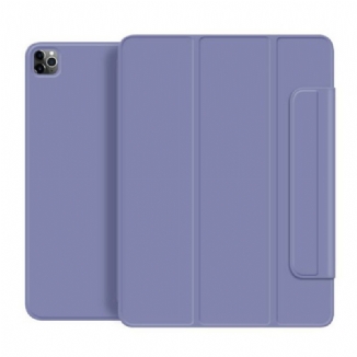 Capa Flip Para iPad Pro 12.9" (2021) Couro Napa Falso