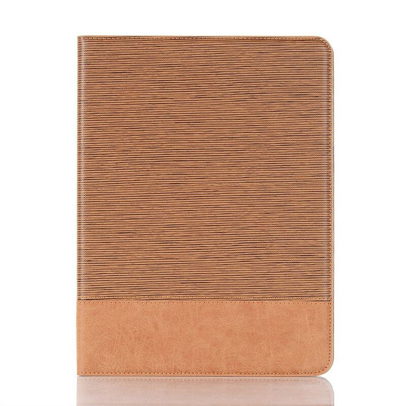 Capa Flip Para iPad Pro 12.9" (2021) Emenda De Couro