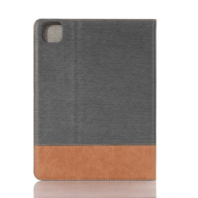 Capa Flip Para iPad Pro 12.9" (2021) Emenda De Couro