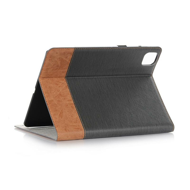 Capa Flip Para iPad Pro 12.9" (2021) Emenda De Couro