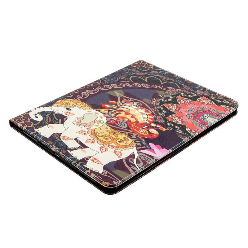 Capa Flip Para iPad Pro 12.9" (2021) Estampa Elefante