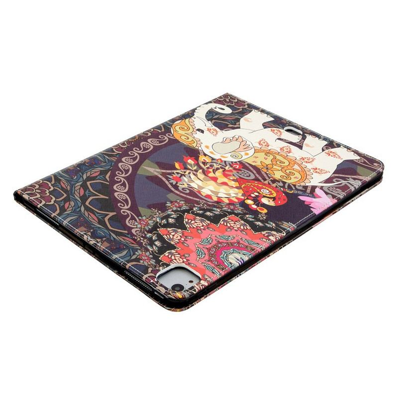 Capa Flip Para iPad Pro 12.9" (2021) Estampa Elefante