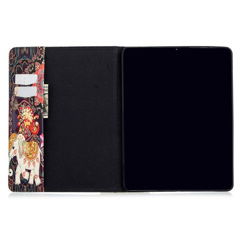 Capa Flip Para iPad Pro 12.9" (2021) Estampa Elefante