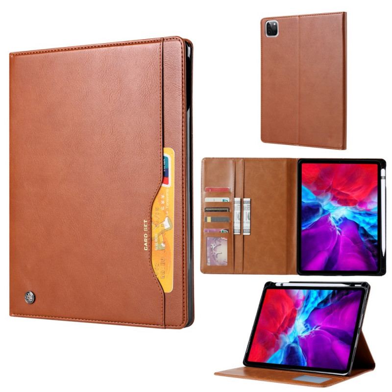 Capa Para iPad Pro 12.9" (2021) Conjunto De Cartas