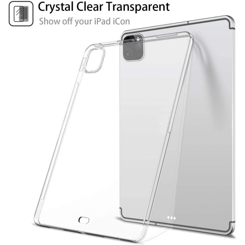 Capa Para iPad Pro 12.9" (2021) Flexível Transparente