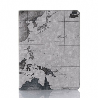 Capa Para iPad Pro 12.9" (2021) Mapa Do Mundo