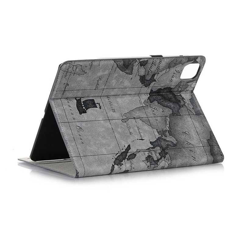 Capa Para iPad Pro 12.9" (2021) Mapa Do Mundo