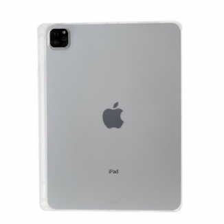 Capa Para iPad Pro 12.9" (2021) Porta Lápis Transparente