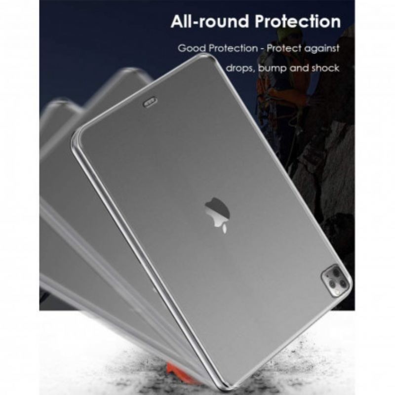 Capa Para iPad Pro 12.9" (2021) Silicone Transparente