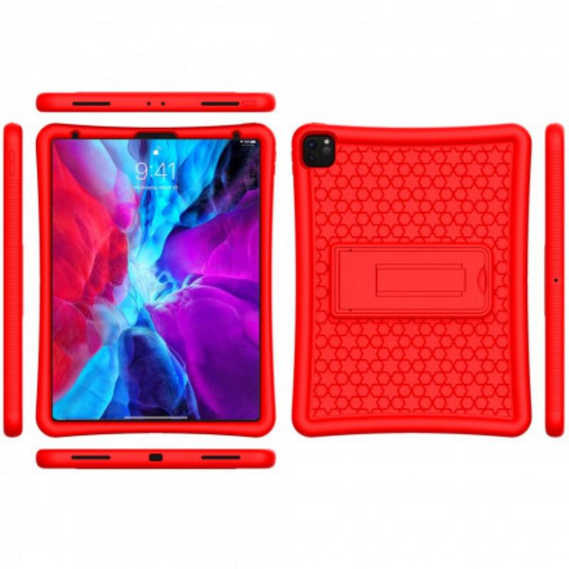 Capa Para iPad Pro 12.9" (2021) Suporte De Silicone