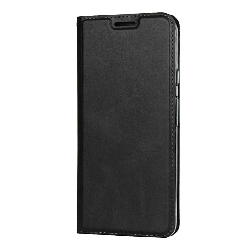 Capa De Celular Para Google Pixel 4 Flip Estilo De Couro Macio Com Alça