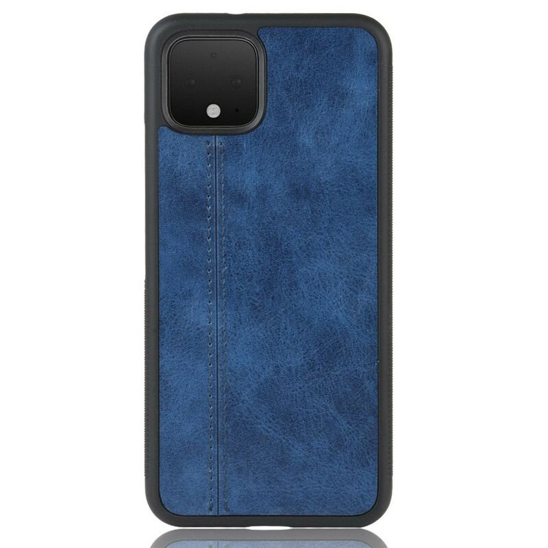 Capa Para Google Pixel 4 Efeito Couro Couture