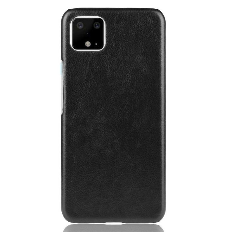 Capa Para Google Pixel 4 Efeito Couro Lichia