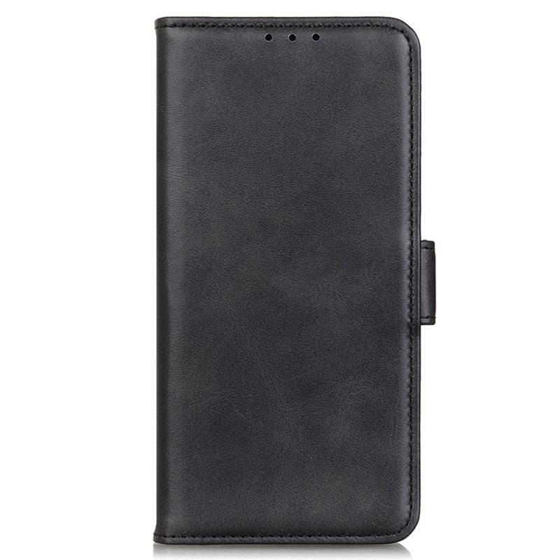 Capa De Couro Para Xiaomi Redmi A1 Flip Aba Dupla Clássica