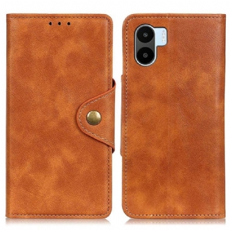 Capa Flip Para Xiaomi Redmi A1 Botão Magnético