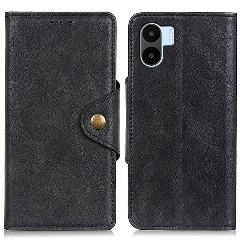 Capa Flip Para Xiaomi Redmi A1 Botão Magnético