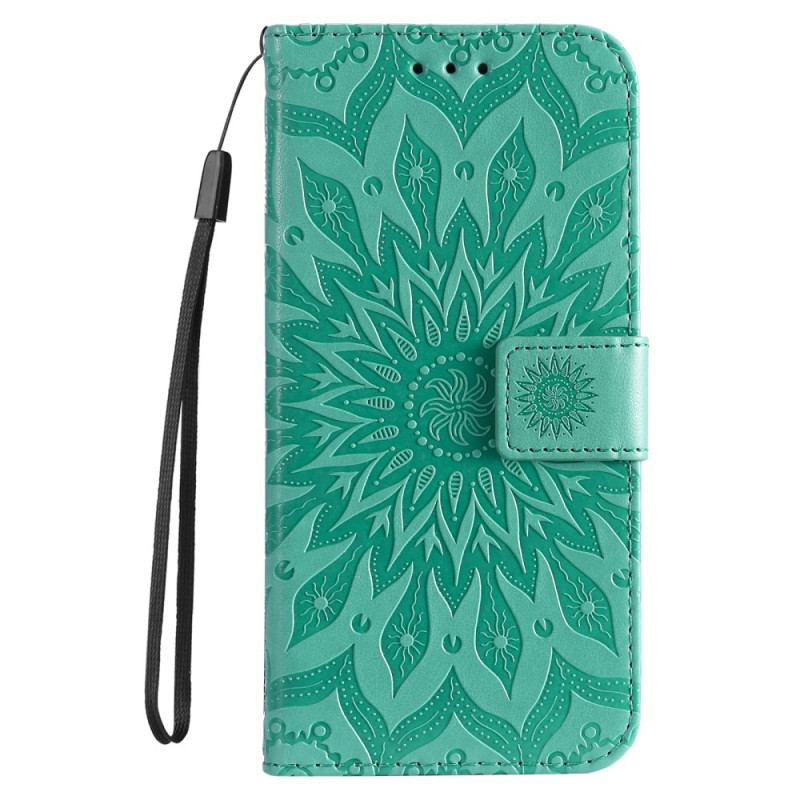 Capa Flip Para Xiaomi Redmi A1 De Cordão Tanga Sol