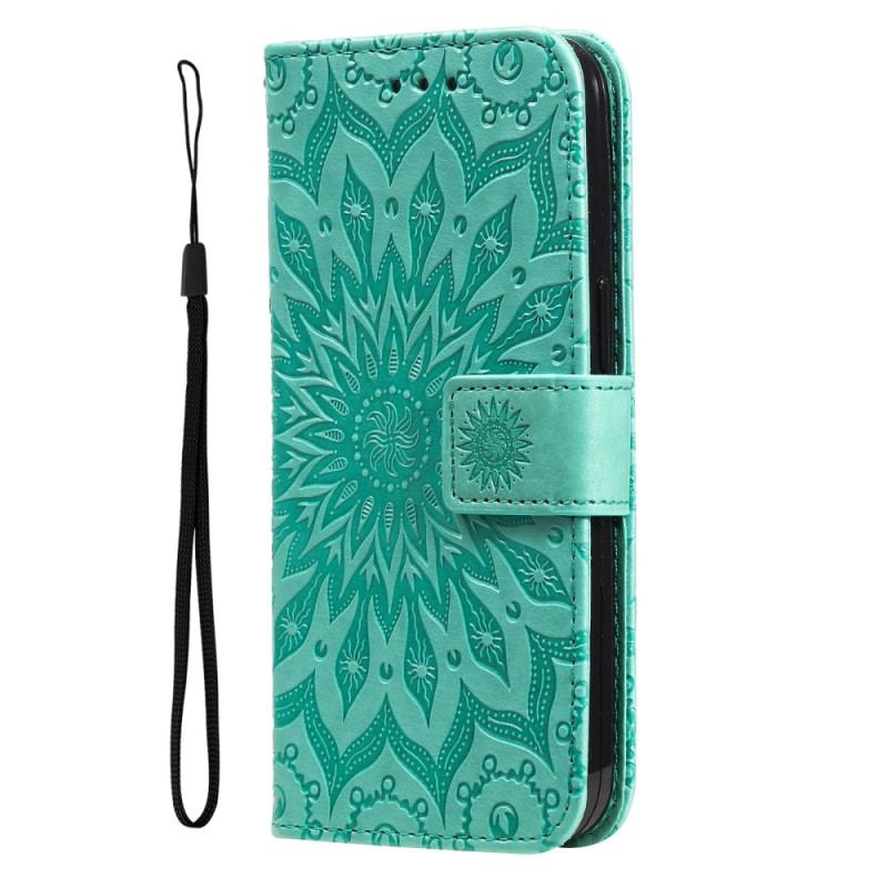 Capa Flip Para Xiaomi Redmi A1 De Cordão Tanga Sol