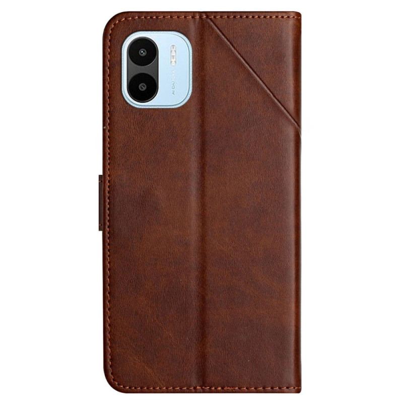 Capa Flip Para Xiaomi Redmi A1 Estilo X Design Geo Couro