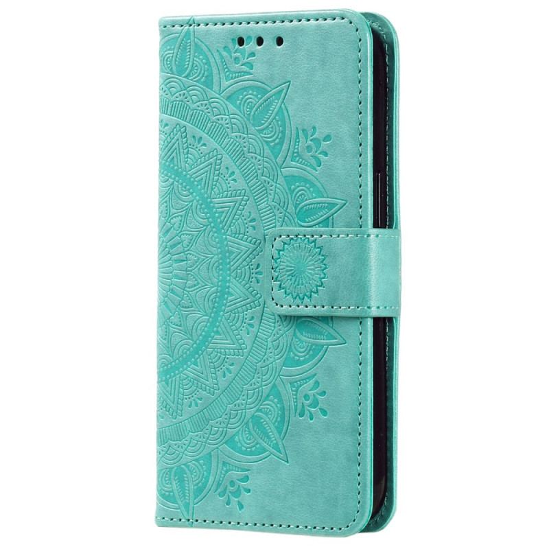 Capa Flip Para Xiaomi Redmi A1 Mandala Do Sol