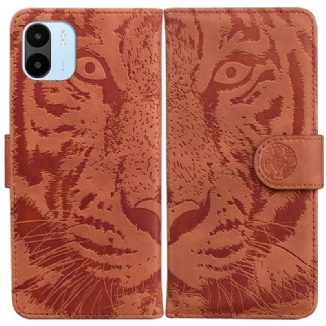 Capa Flip Para Xiaomi Redmi A1 Pegada De Tigre