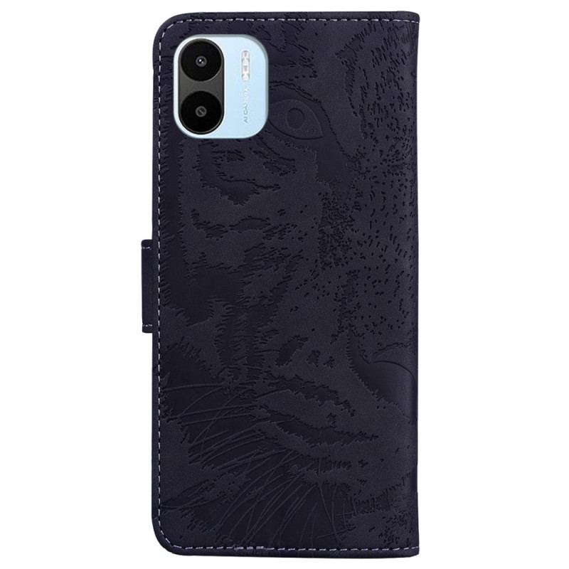 Capa Flip Para Xiaomi Redmi A1 Pegada De Tigre