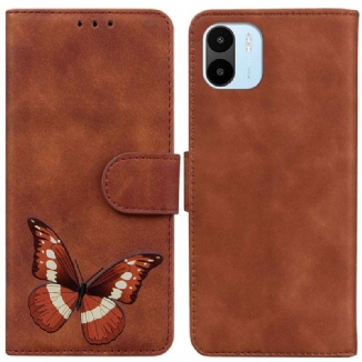 Capa Folio Para Xiaomi Redmi A1 Borboleta