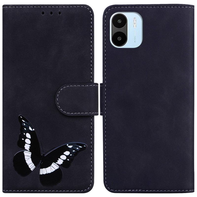 Capa Folio Para Xiaomi Redmi A1 Borboleta