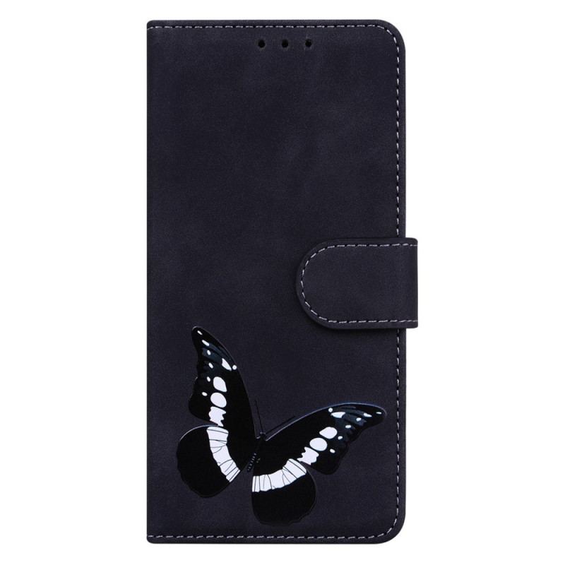 Capa Folio Para Xiaomi Redmi A1 Borboleta