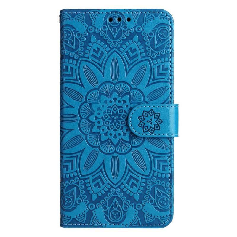 Capa Folio Para Xiaomi Redmi A1 Padrão De Mandala