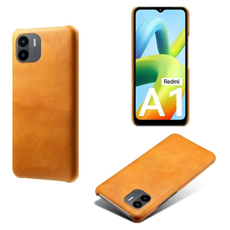 Capa Para Xiaomi Redmi A1 Efeito Couro Ksq