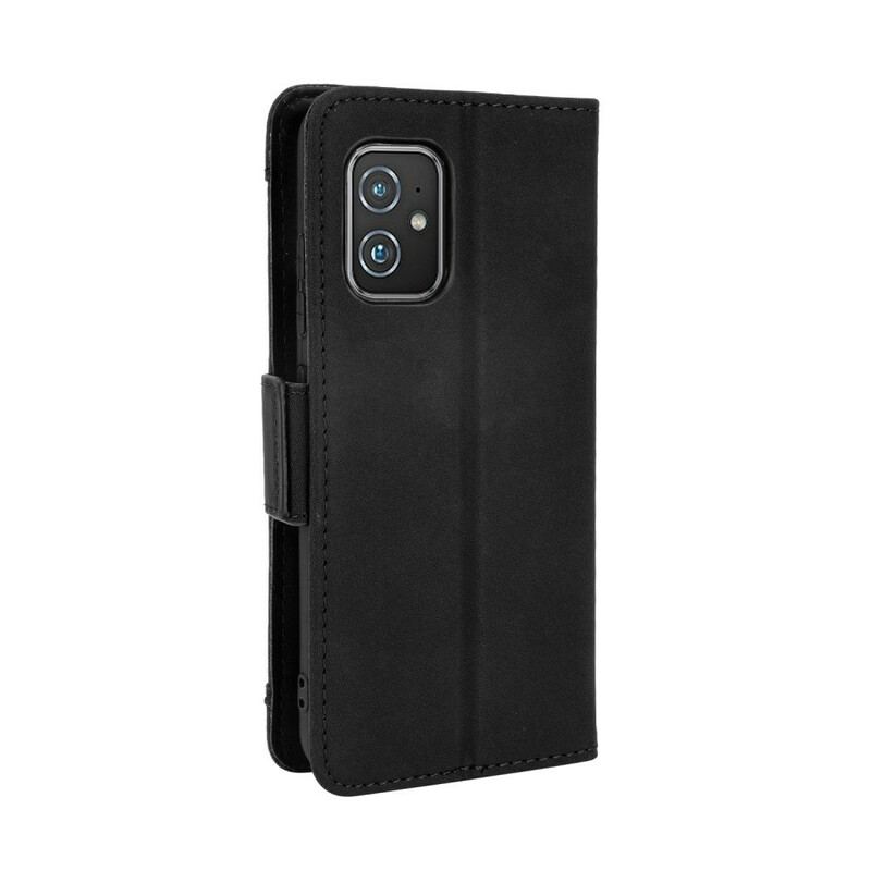 Capa Flip Para Asus Zenfone 8 Multi-card Premier Class