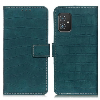 Capa Flip Para Asus Zenfone 8 Poder Do Crocodilo