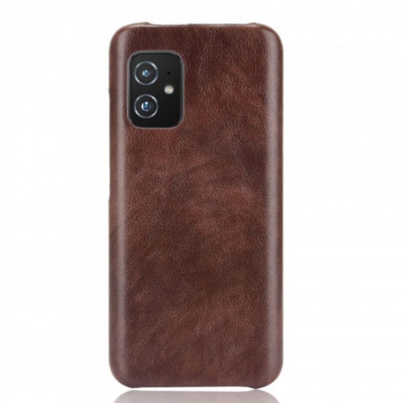 Capa Para Asus Zenfone 8 Efeito Couro Lichia