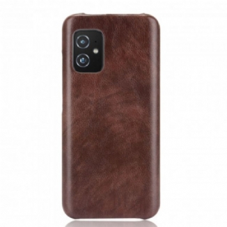 Capa Para Asus Zenfone 8 Efeito Couro Lichia