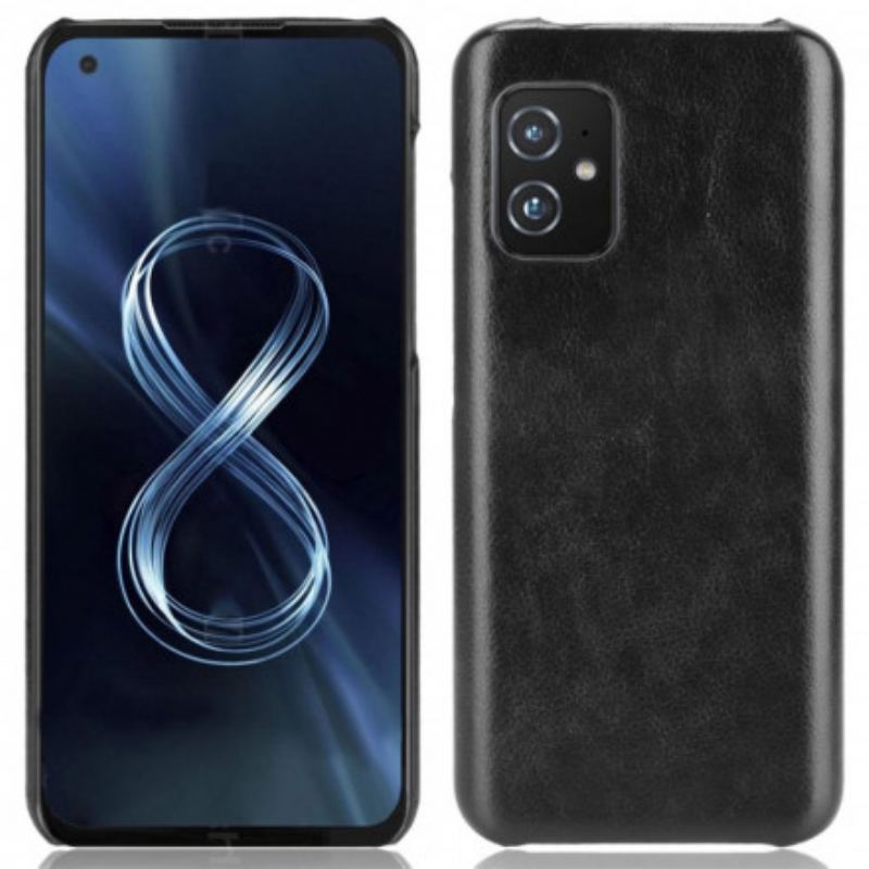 Capa Para Asus Zenfone 8 Efeito Couro Lichia