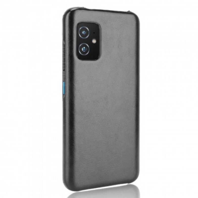 Capa Para Asus Zenfone 8 Efeito Couro Lichia