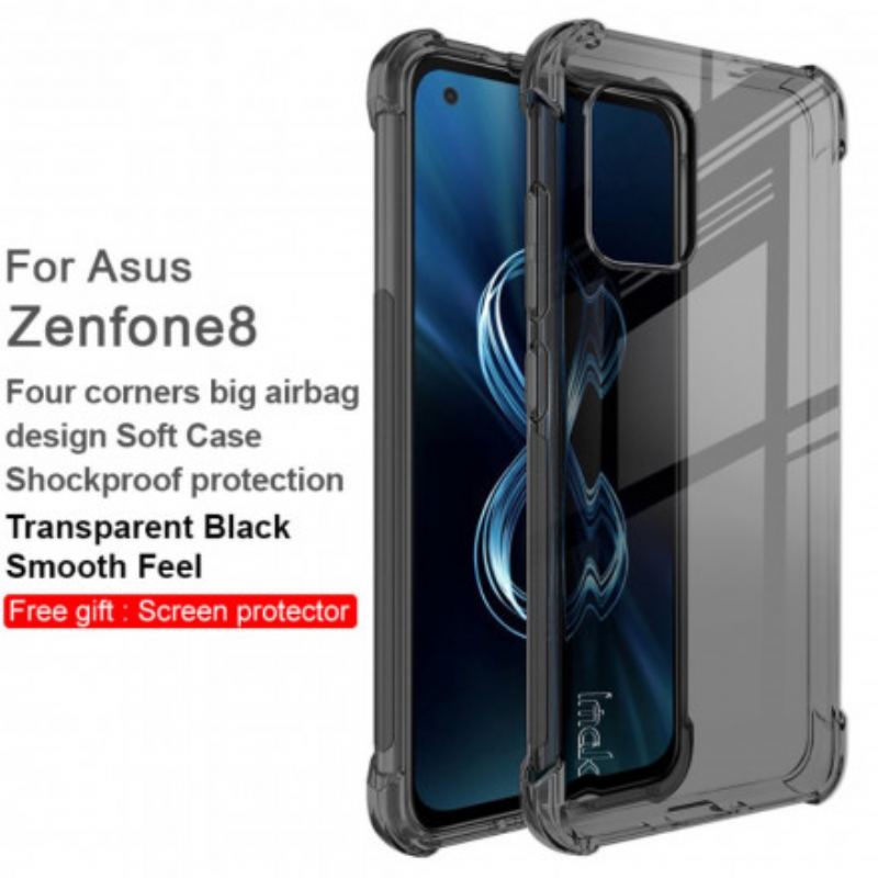 Capa Para Asus Zenfone 8 Imak Sedoso Transparente