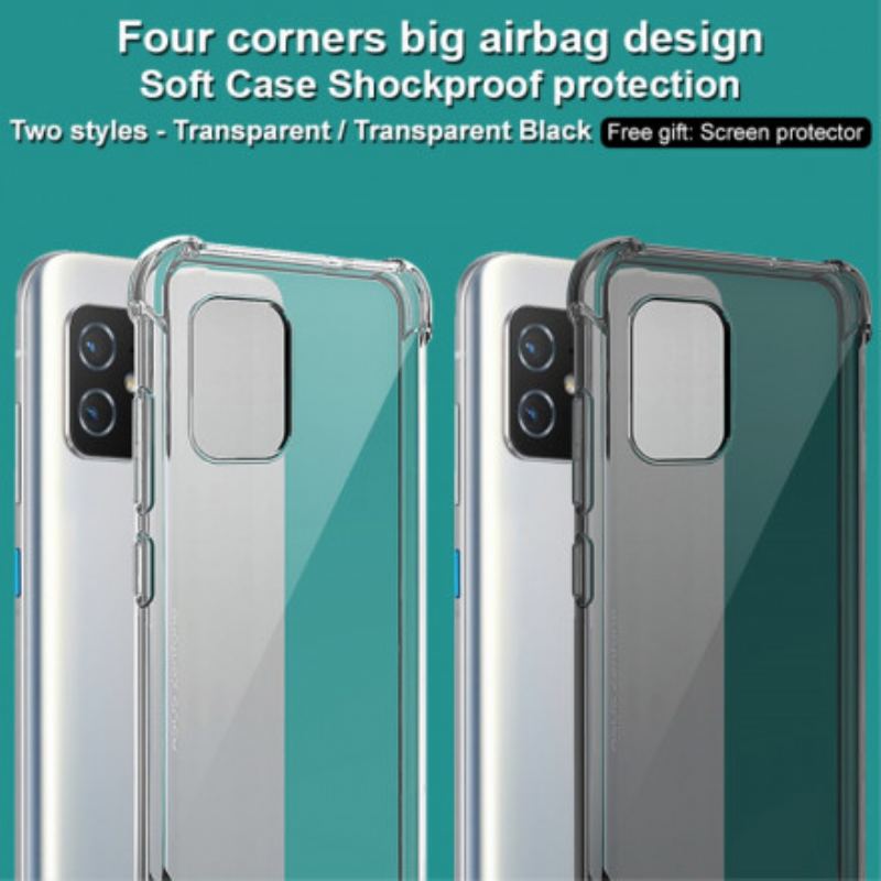 Capa Para Asus Zenfone 8 Imak Sedoso Transparente