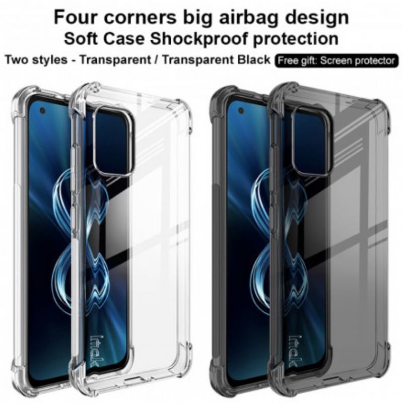 Capa Para Asus Zenfone 8 Imak Sedoso Transparente