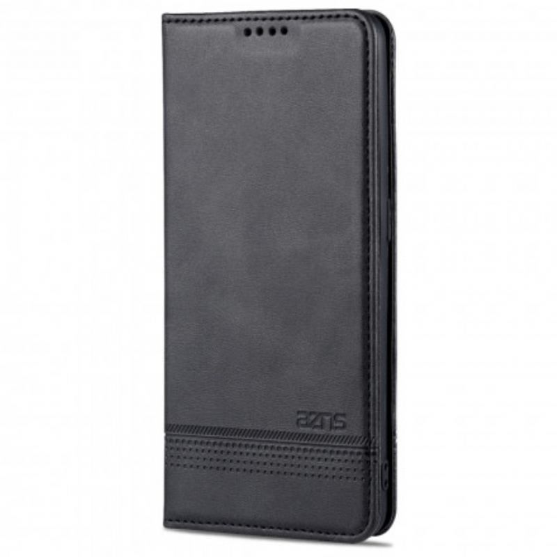 Capa De Celular Para Oppo A94 5G Flip Estilo De Couro Azns