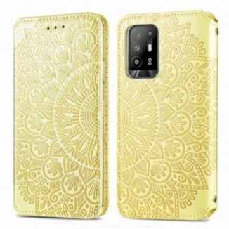 Capa De Celular Para Oppo A94 5G Flip Mandala